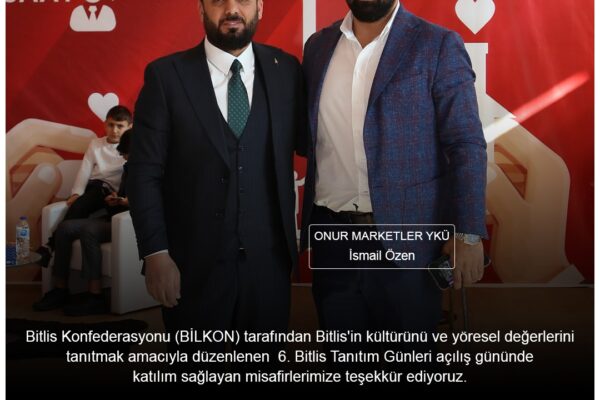 Gökhan Ateş - Bitlis Tanıtım Günleri - tanıtım5