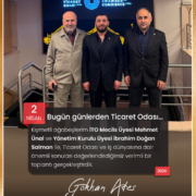 İTO Meclis Üyesi Mehmet Ünal ve İTO Yönetim Kurulu Üyesi İbrahim Doğan Salman